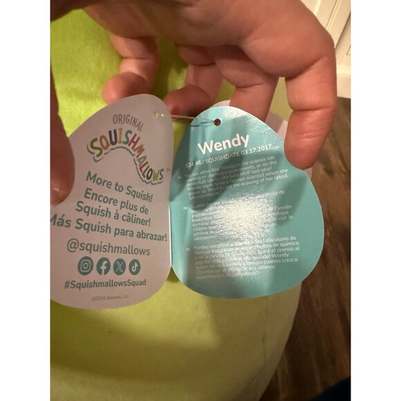 Big Wendy The Frog 24 Inch Jumbo Squishmallows NEW 2025 GIANT Huge 24" - Picture 8 of 12